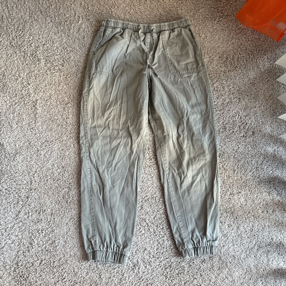 Primark Olive Drawstring Women's Jogger Pants